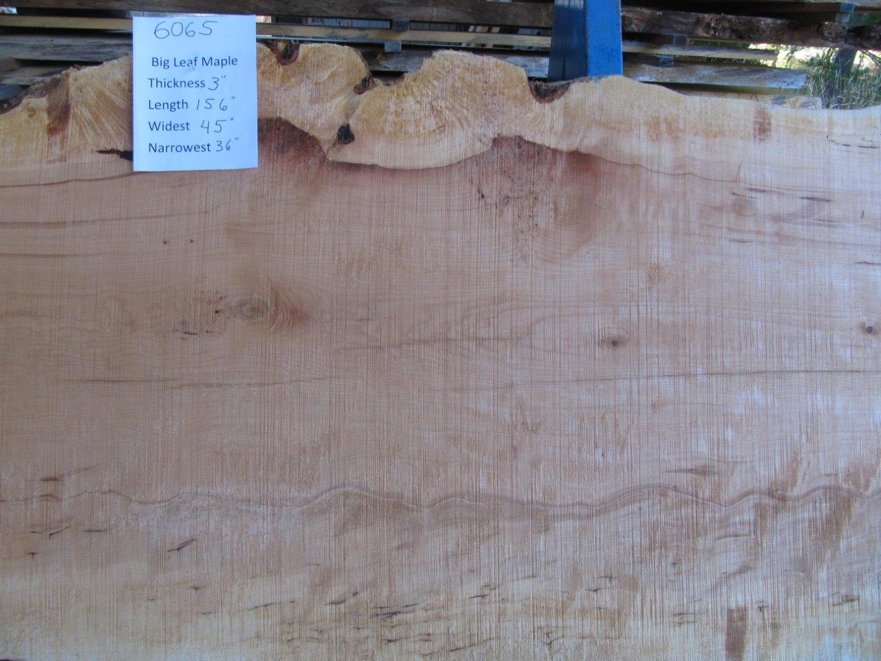 Maple Slab 6065b