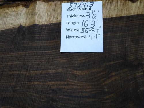 Black Walnut Slab 57263