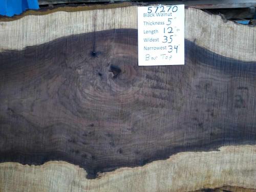Black Walnut Bar Top 57270 Black Walnut Bar Top 57270
