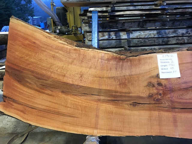 Cedar Slab 57312a