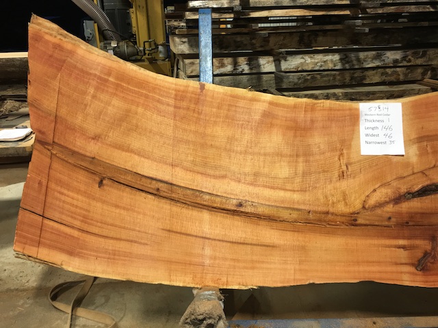 Cedar Slab 57314a