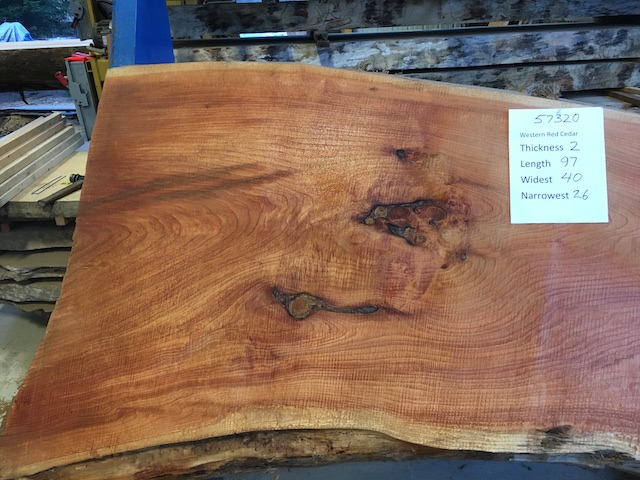 Cedar Slab 57320a