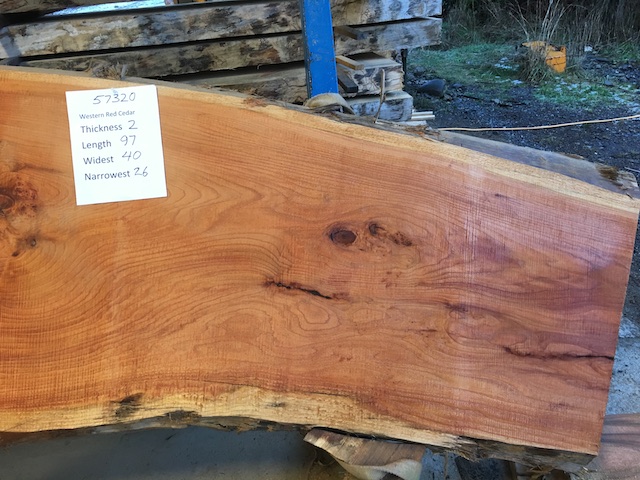 Cedar Slab 57320b