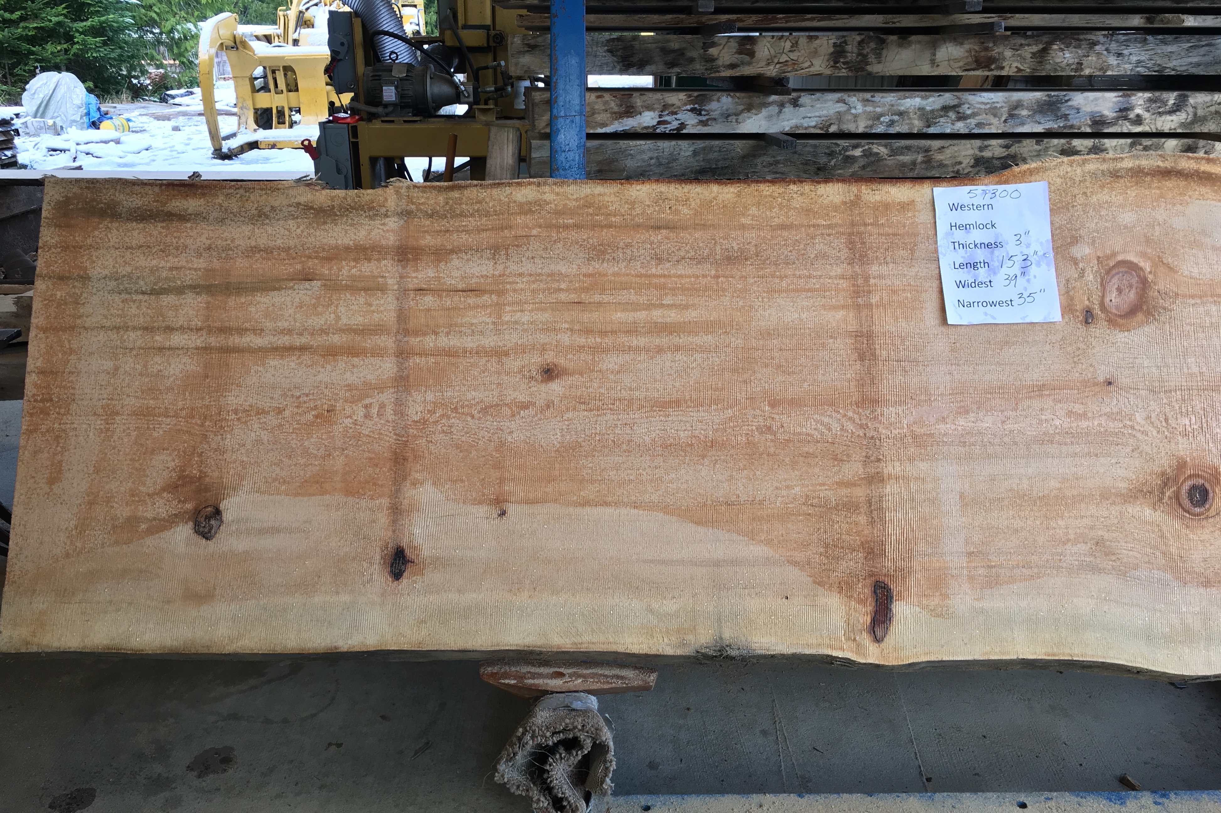 Hemlock Slab 57300a