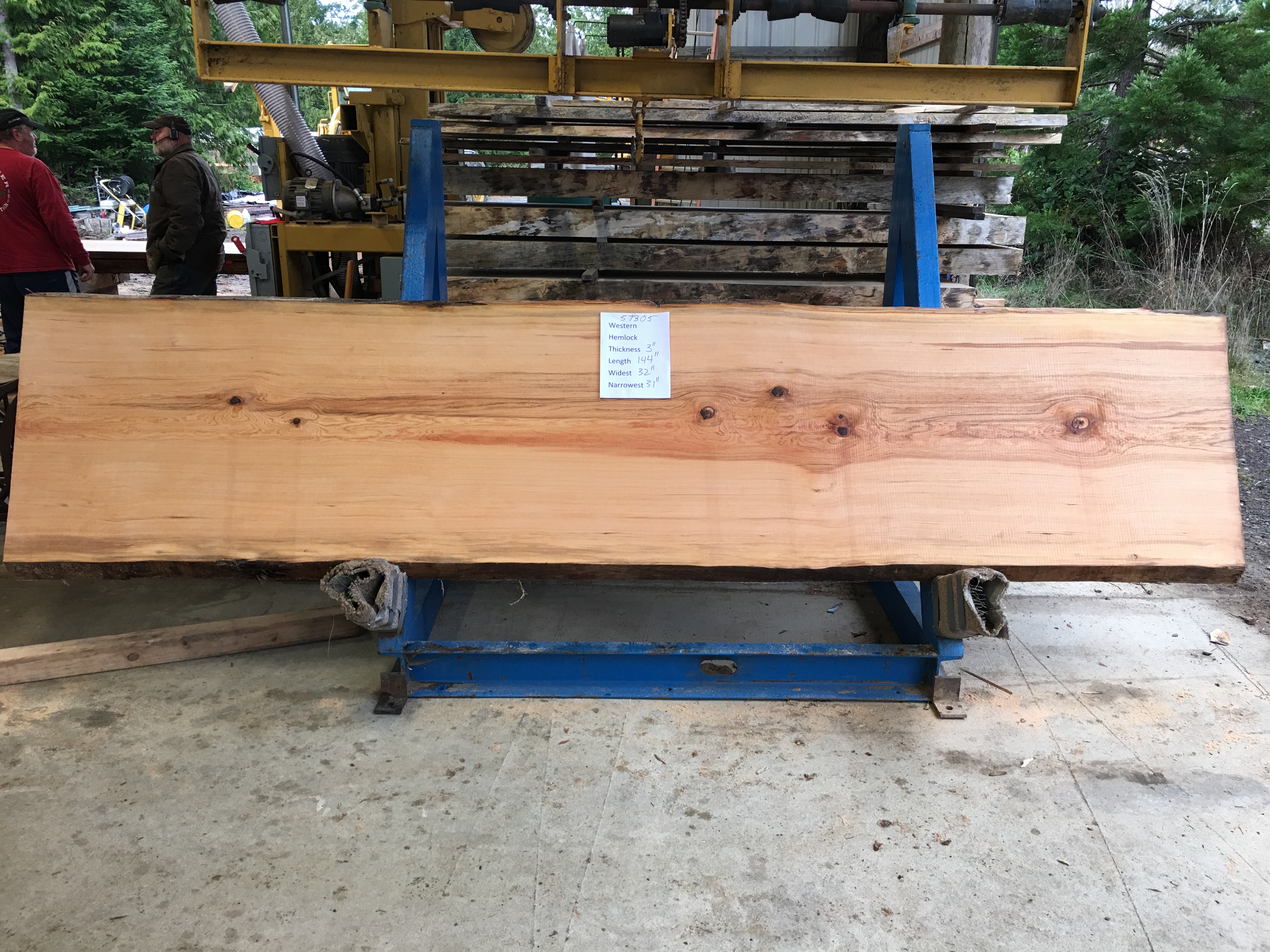 Hemlock Slab 57305