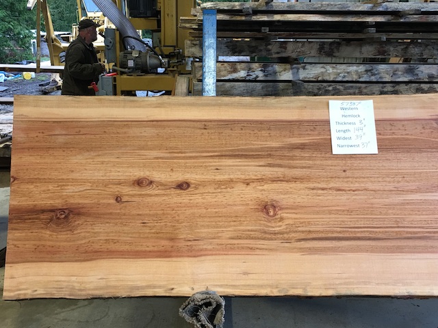 Hemlock Slab 57307a