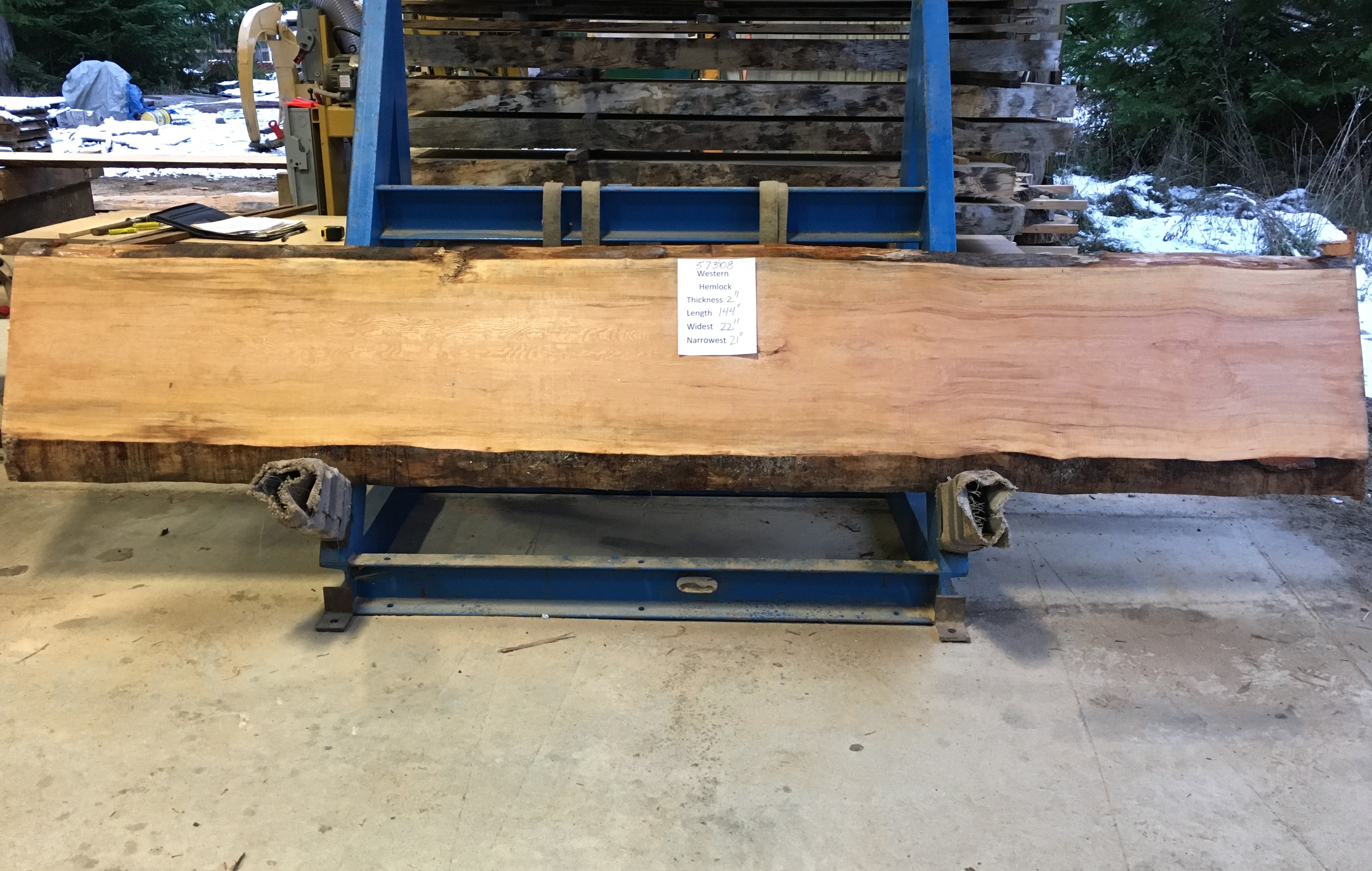 Hemlock Slab 57308
