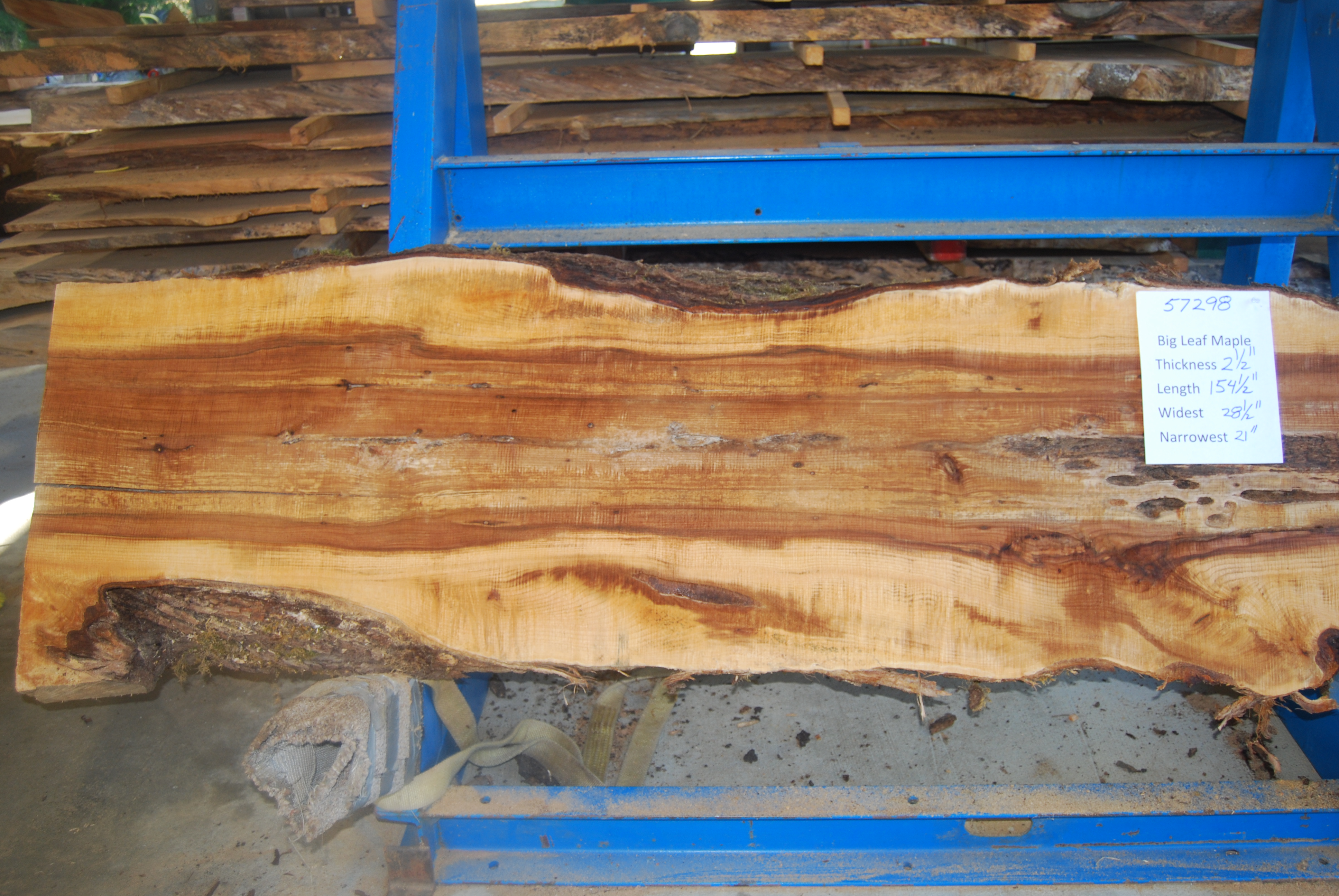 Maple slab 57298a