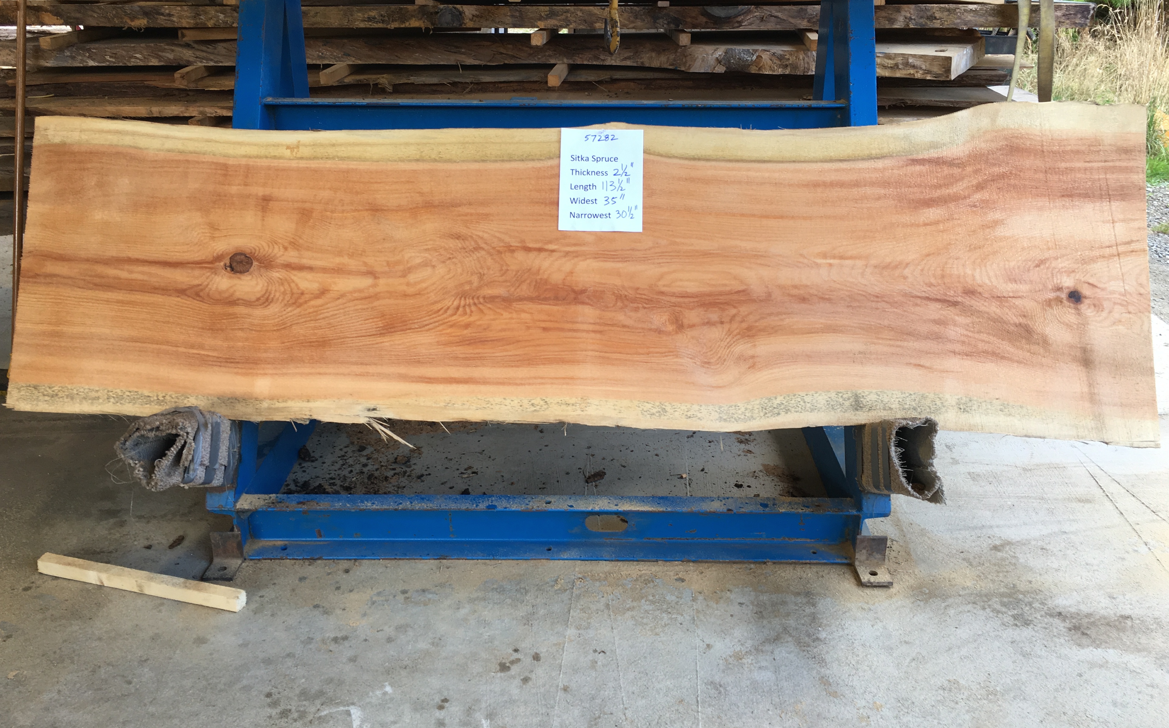 Spruce Slab 57282