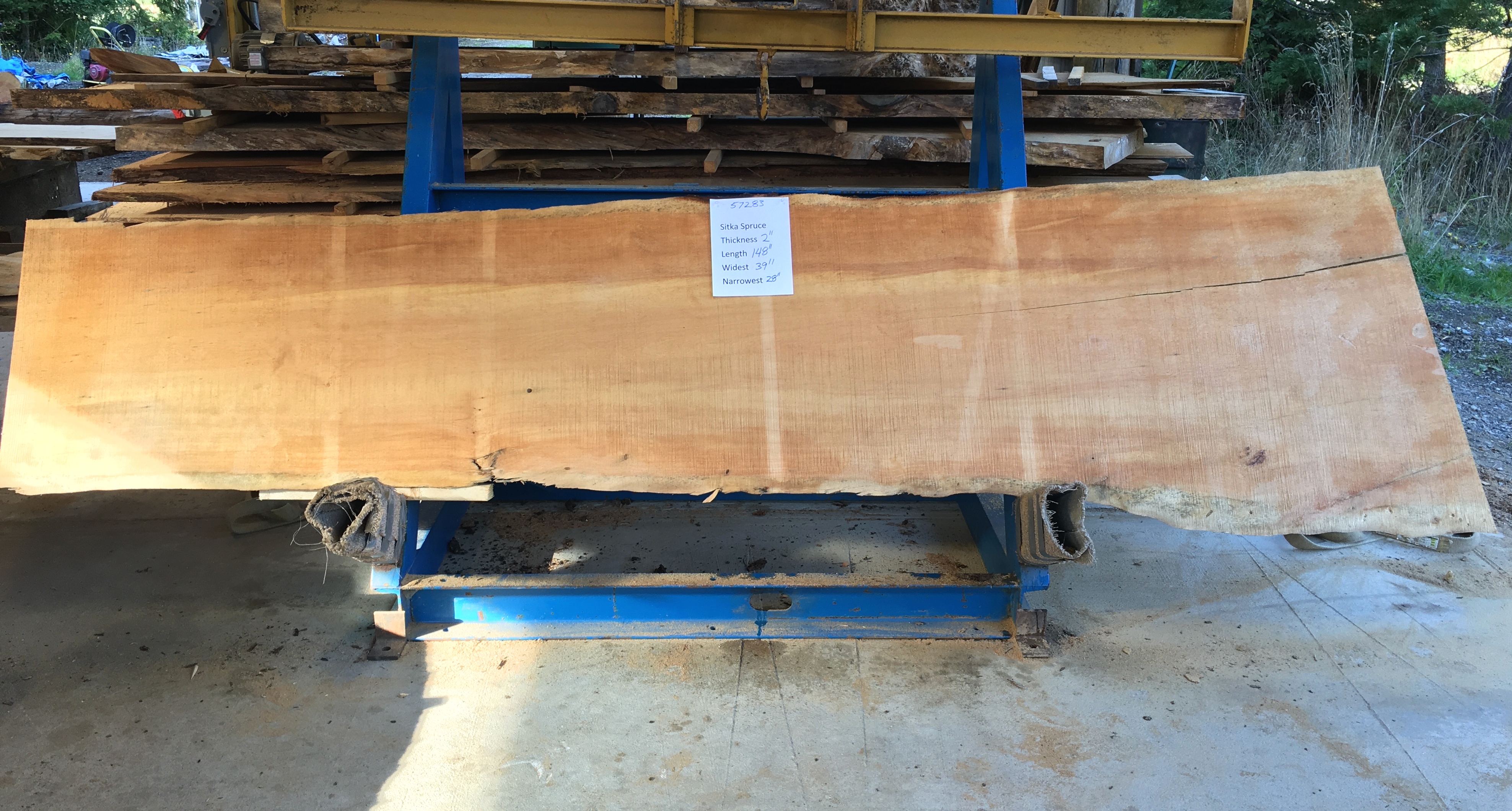 Spruce Slab 57283 Spruce Slab 57283
