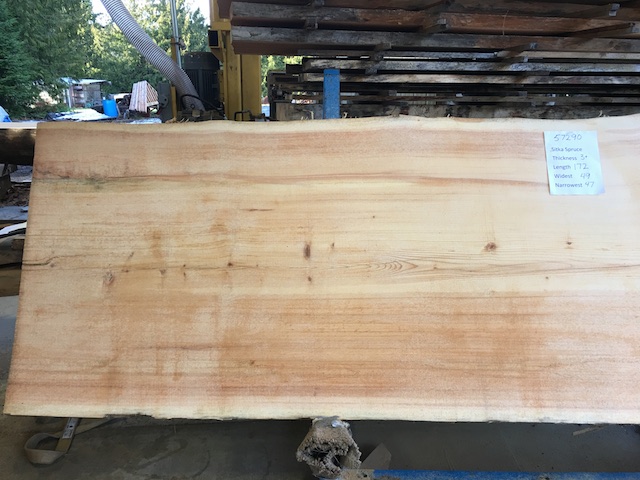 Spruce Slab 57290a Spruce Slab 57290a