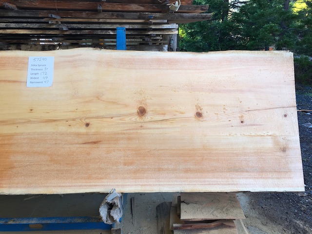 Spruce Slab 57290b