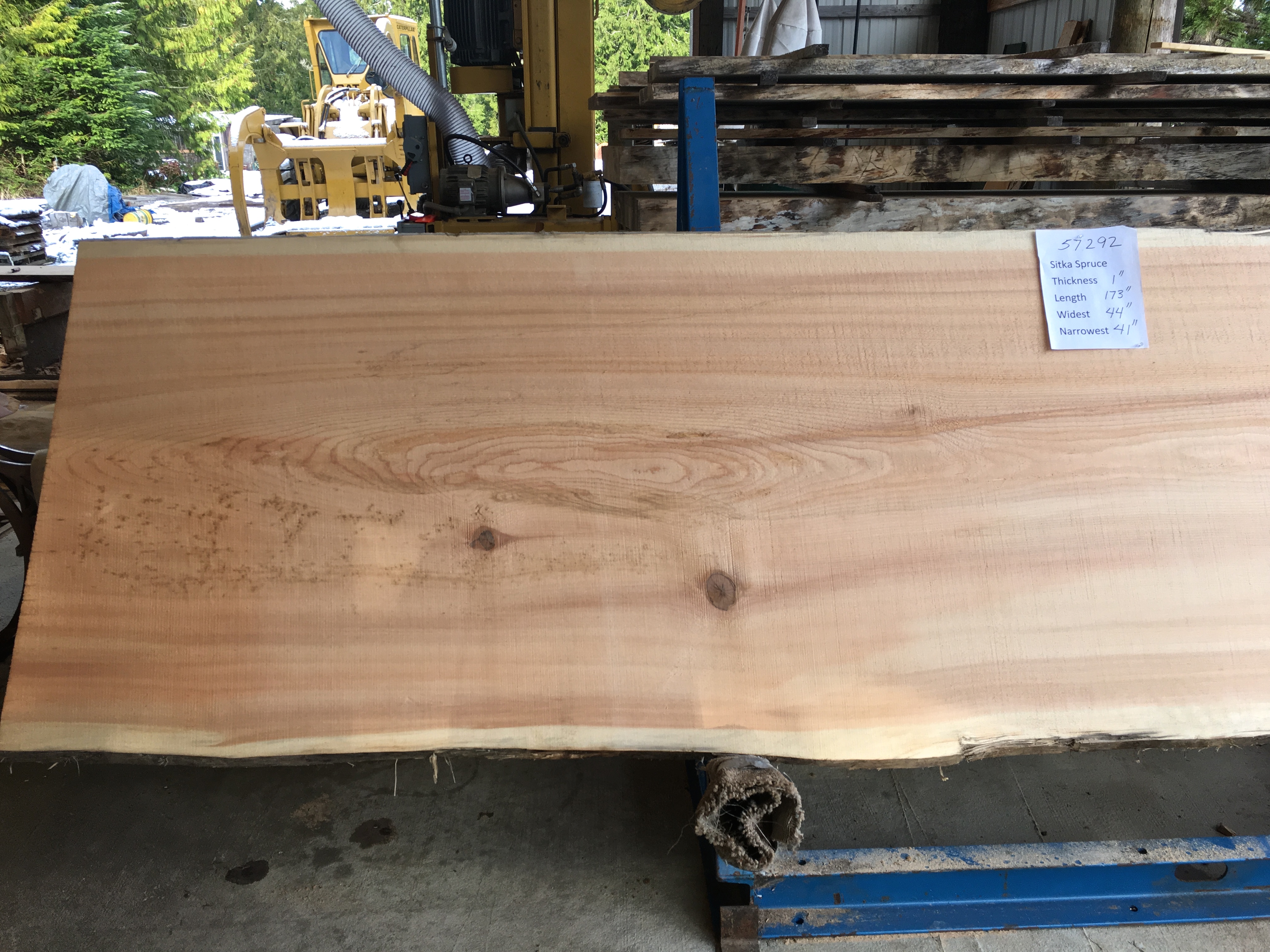 Spruce Slab 57292a Spruce Slab 57292a