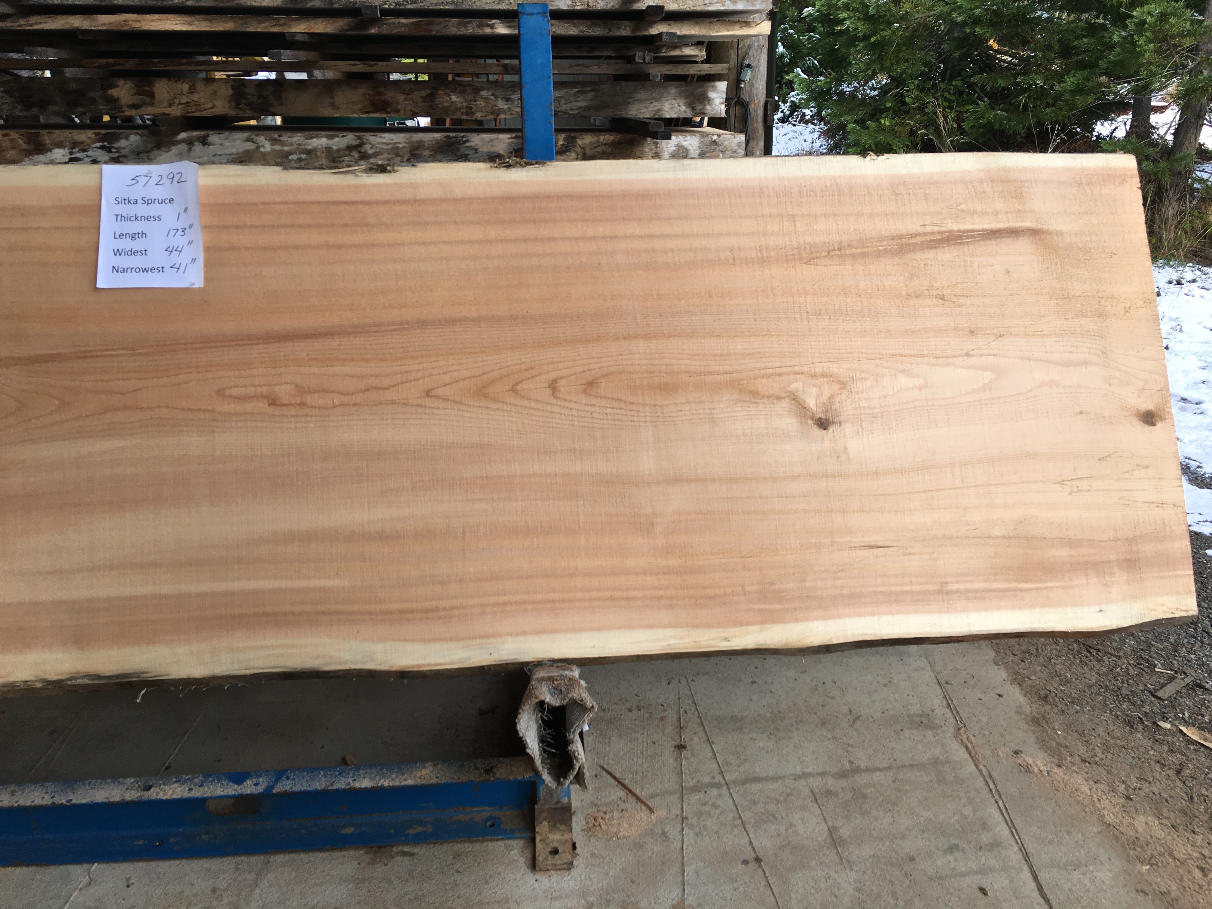 Spruce Slab 57292b Spruce Slab 57292b